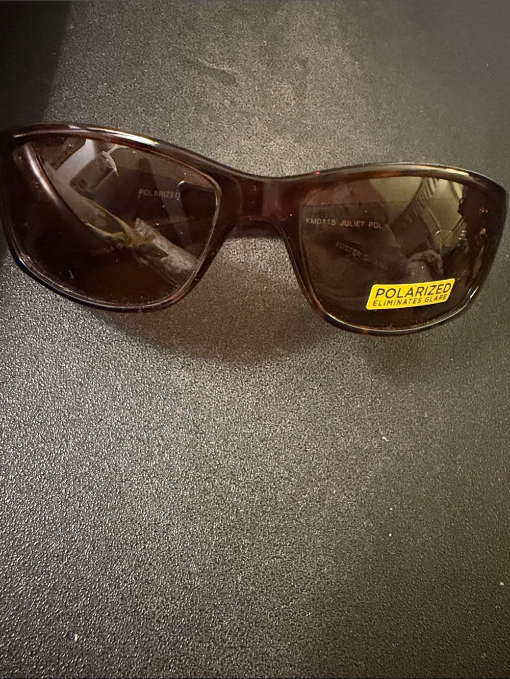 Foster Grant Brown Polarized Women's Sunglasses